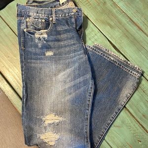 Abercrombie and Fitch Madison Distressed Jeans